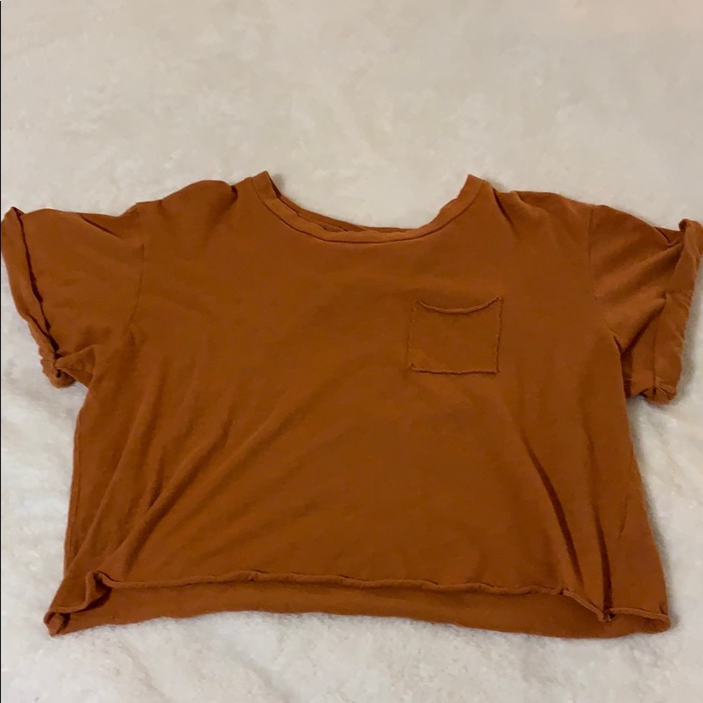 Pocket Tee Crop Top